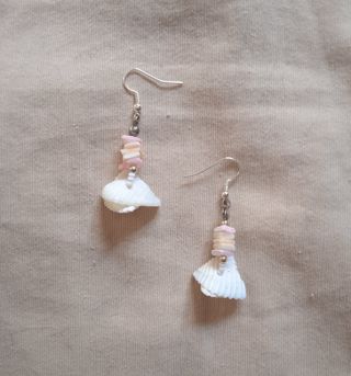 Pendientes de conchas vintage