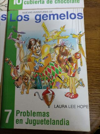 lote 4 Libros juveniles vintage LOS GEMELOS