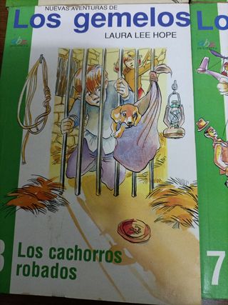 lote 4 Libros juveniles vintage LOS GEMELOS