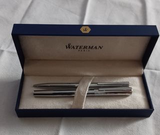 Pluma y bolígrafo Waterman