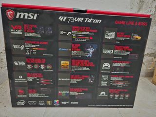 MSI TITAN GT73VR 7RE pantalla 17,3