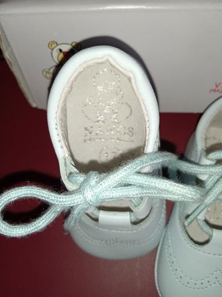 Zapatitos de Bebé de piel 