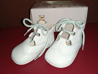 Zapatitos de Bebé de piel 