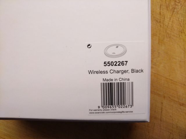 Wi-Fi charger Swarovski