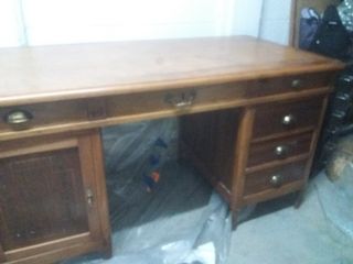 Mesa antigua despacho oficina
 Restaurada
