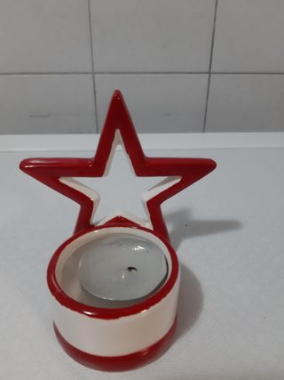 Portacandela natale