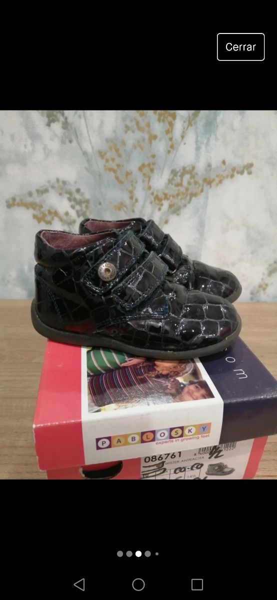 Botas de niña PABLOSKY número 22