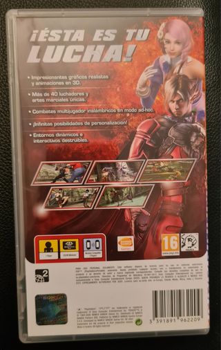 2 Juegos Tekken PSP