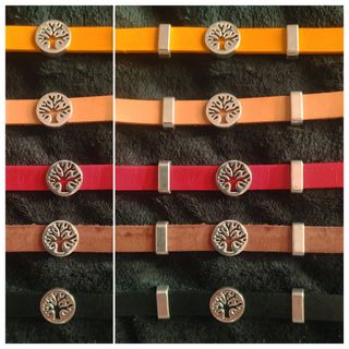 PULSERA CUERO Y ACERO