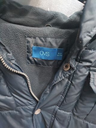 Cappotto bambino blu