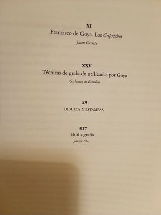 Libro Goya. Los Caprichos, Dibujos y Aguafuertes