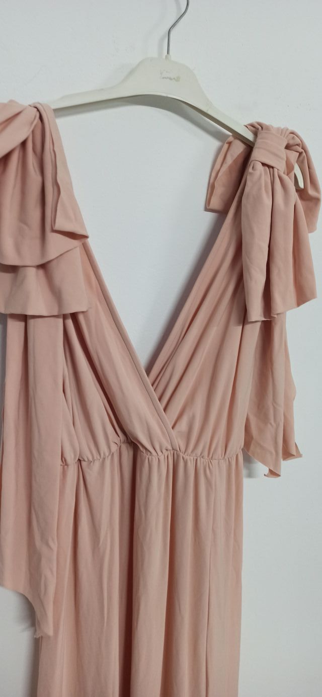 ASOS GREEK DRESS, papillon, spalla, spacchi, nuovo