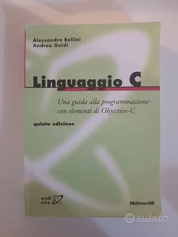 Linguaggio C - Copertina flessibile