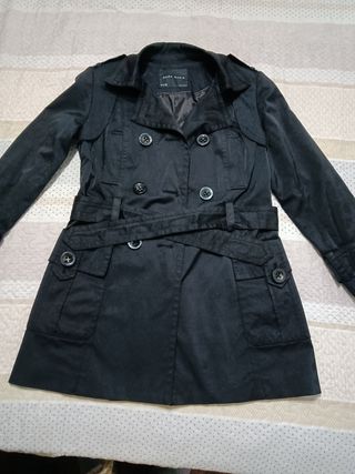 Parka tipo gabardina 