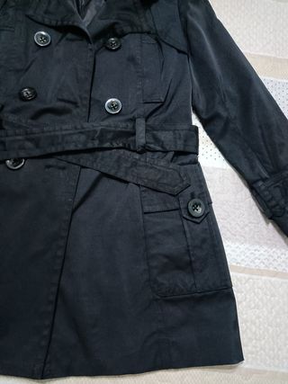 Parka tipo gabardina 