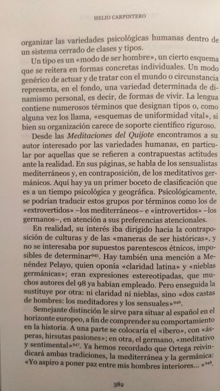 Ortega y Gasset Psicólogo - Helio Carpintero