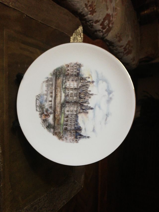 Plato Chateau de Chambord
