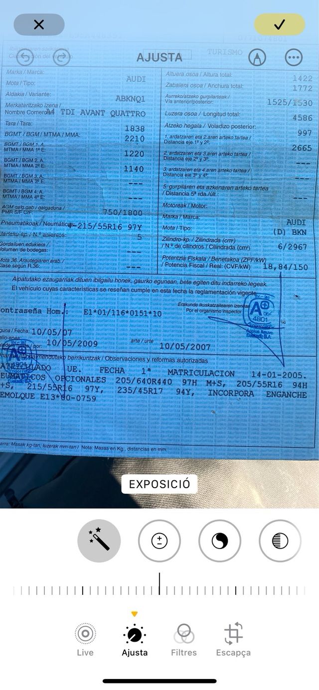 Despiece Audi A4 tdi avant Quattro  2006 despiece