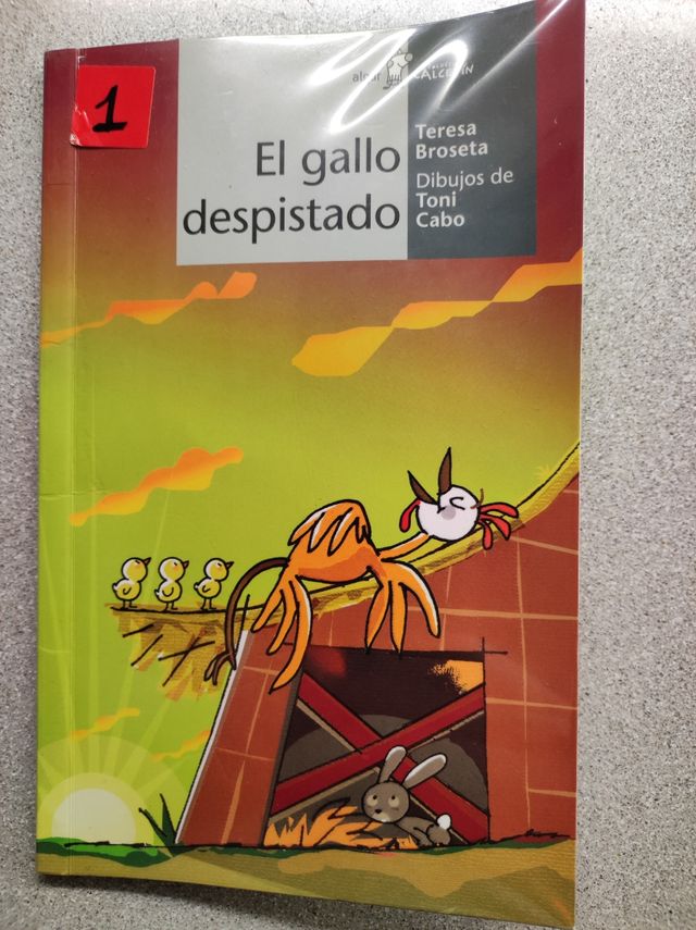 Libro El gallo despistado ,editorial alg..