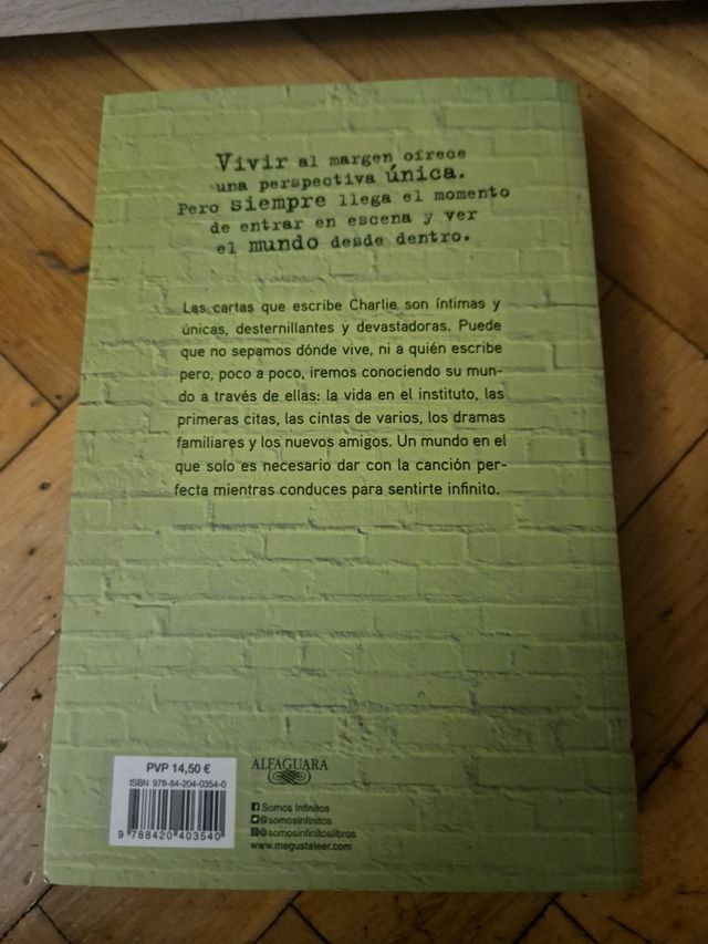 Libro La Ventaja de ser un marginado