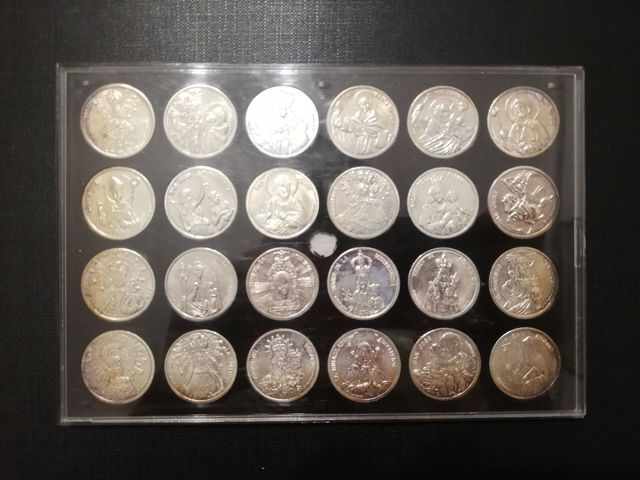 Medallas de plata Santos de Castellón