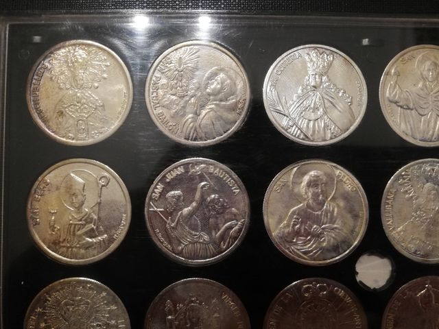 Medallas de plata Santos de Castellón