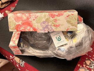 porta confetti caramelle MOTTINOX maniglie oro 24k