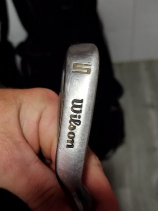 Bolsa con palos de golf