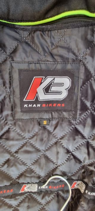 CHAQUETA MOTO MUJER KHAN BIKERS
