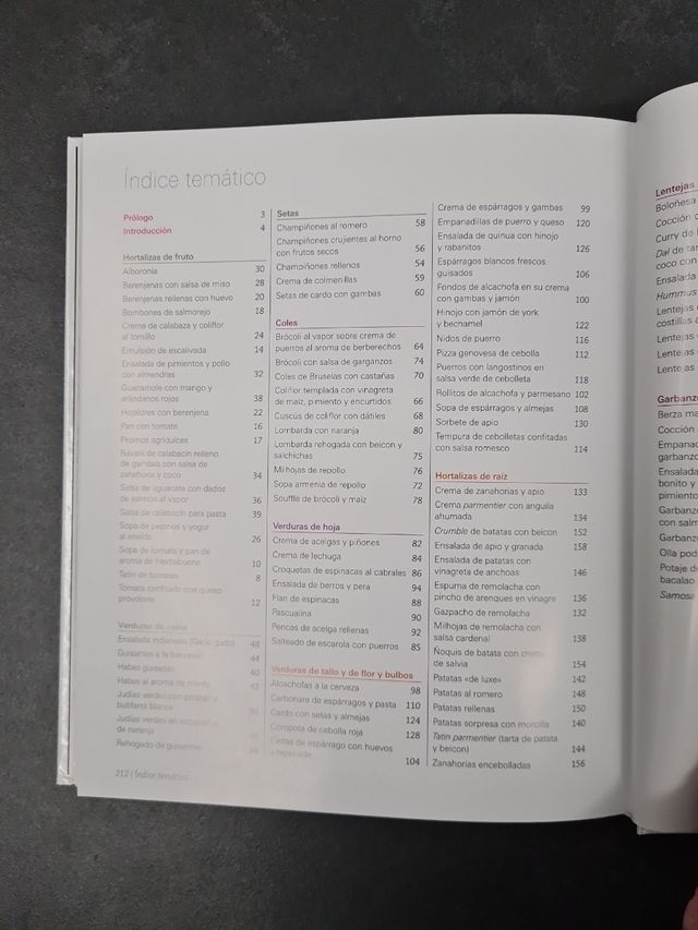 Libro Verduras y Legumbres