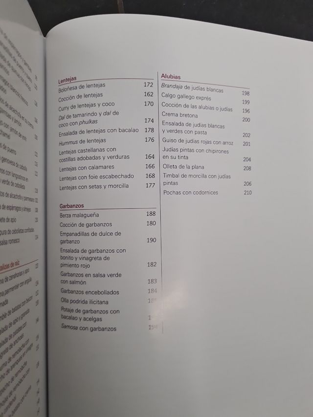 Libro Verduras y Legumbres