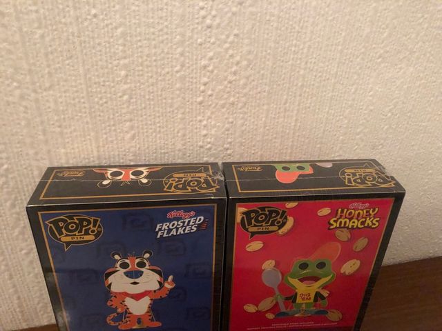 Funko PopPin Kellogs Dig Em Frost y Tony the Tiger