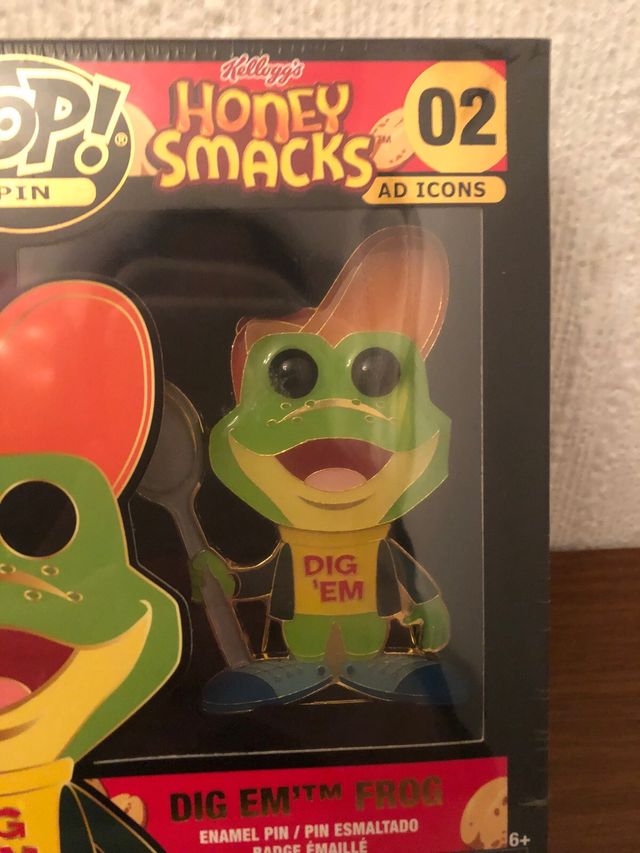 Funko Pop Pin Dig Em Frog Honey Smacks Kelloggs