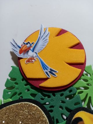 Vela personalizada simba