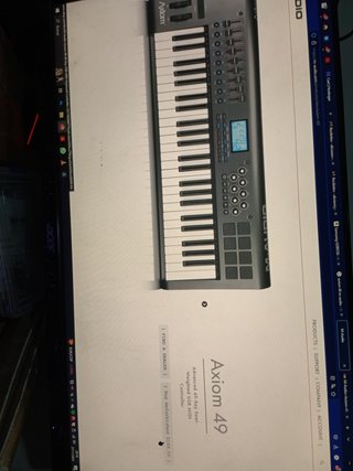 Teclado piano MIDI
