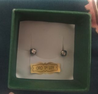 Pendientes Oro Blanco 