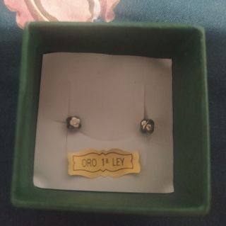 Pendientes Oro Blanco 