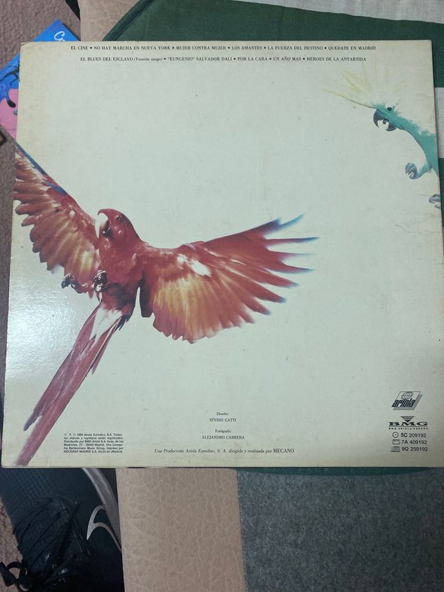 disco vinilo Mecano Descanso Dominical