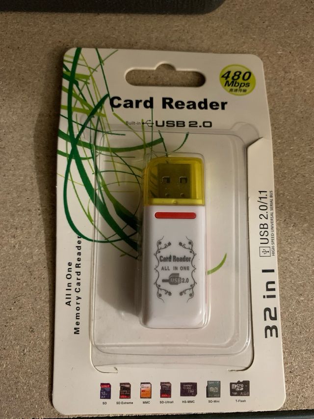 Lector usb de tarjetas