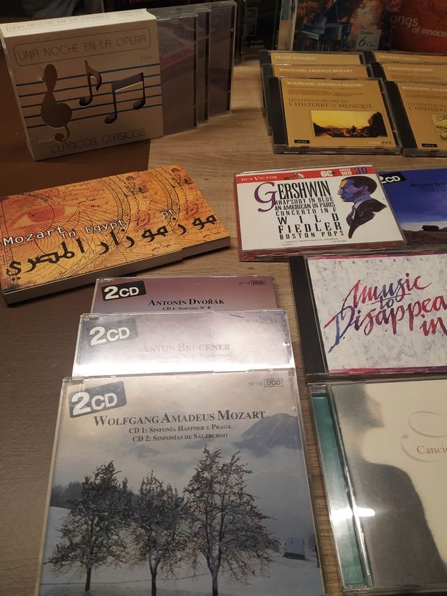 CDs música clásica y opera