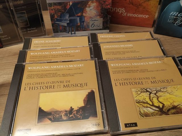 CDs música clásica y opera