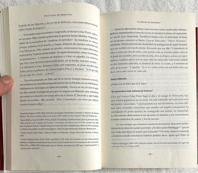 Hugo Chávez. Mi Primera Vida. Conversaciones con