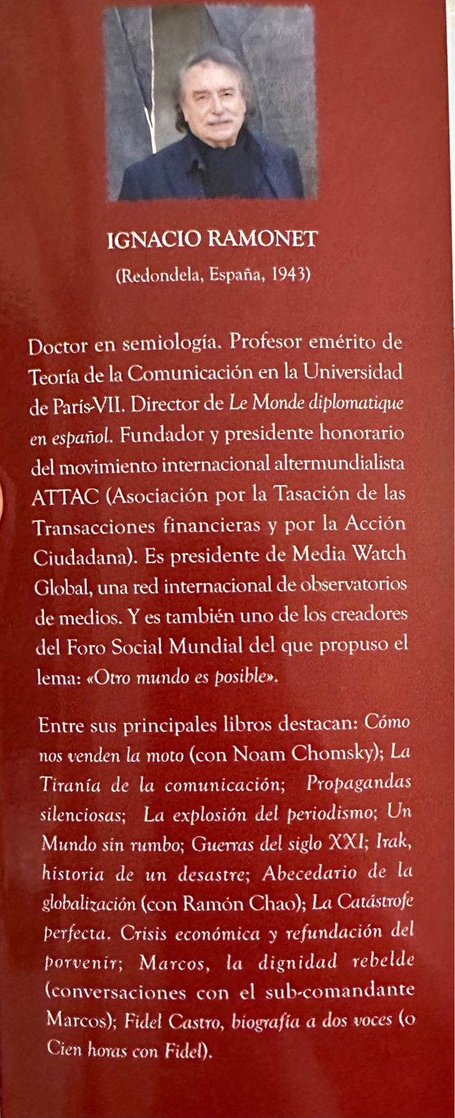 Hugo Chávez. Mi Primera Vida. Conversaciones con