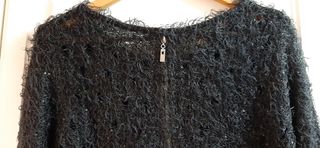 Jersey Mujer T-M negro.