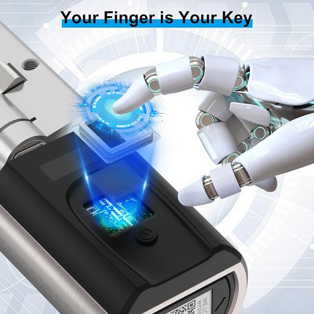 Cerradura inteligente puerta con huella dactilar