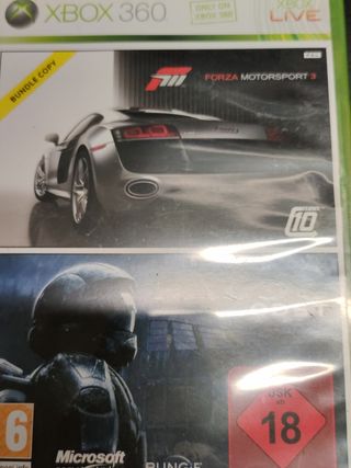 Forza 3 + halo 3 ODST xbox360
