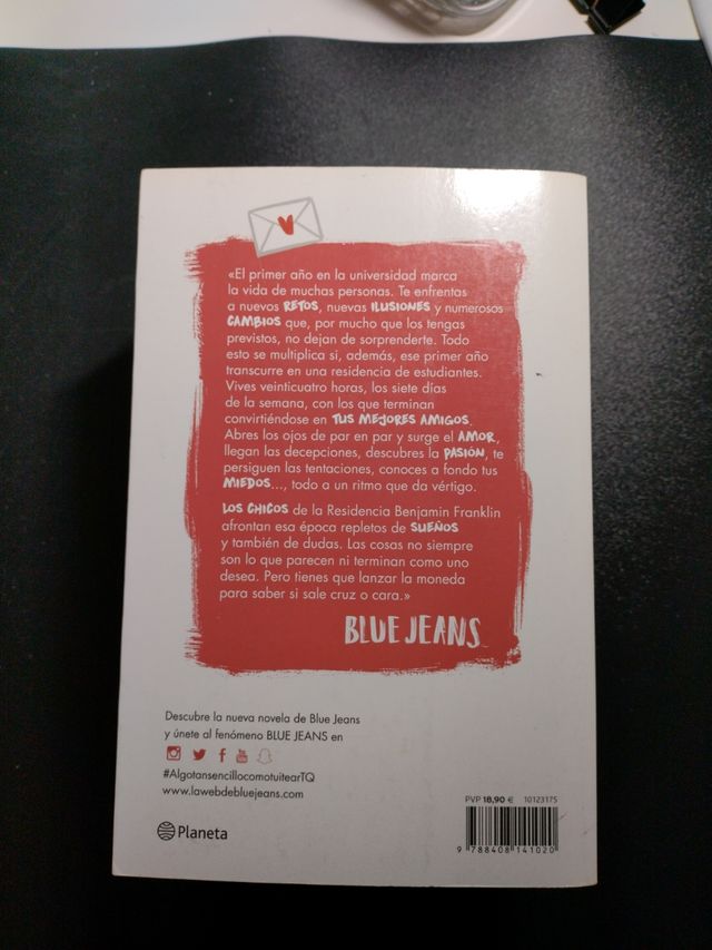 Libros Algo tan sencillo 1, 2 y 3. Blue Jeans.