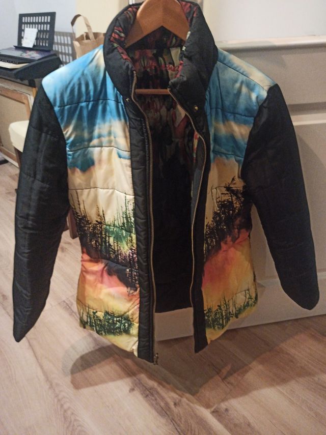 Chaquetón desigual