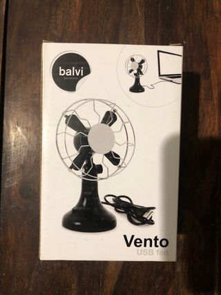 ventilador cable usb balvi NUEVO