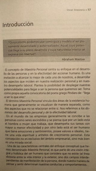 Maestría Personal - Oscar Anzorena